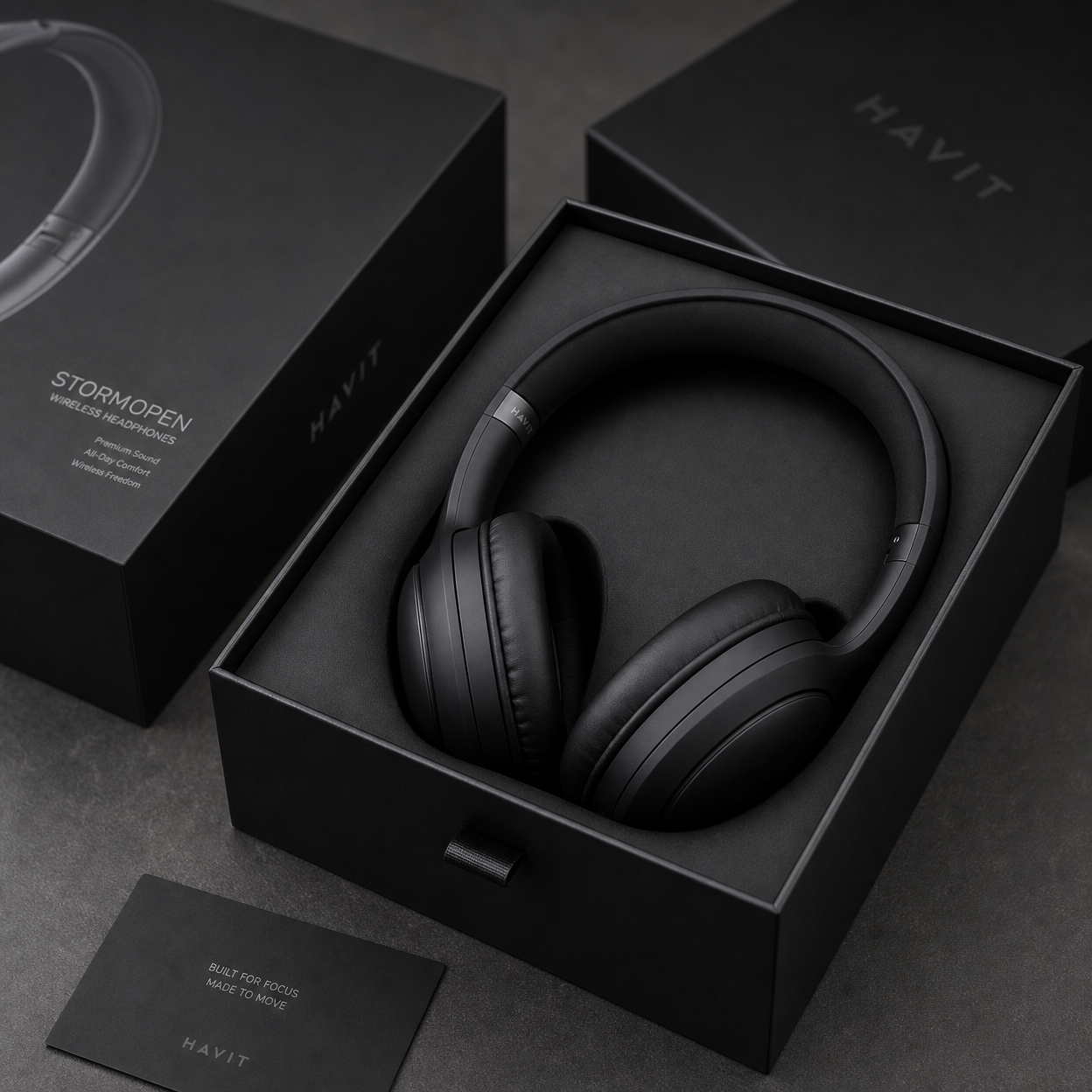 Stormopen TravelMate III — Foldable Over-Ear Premium ANC Wireless Travel Headphones