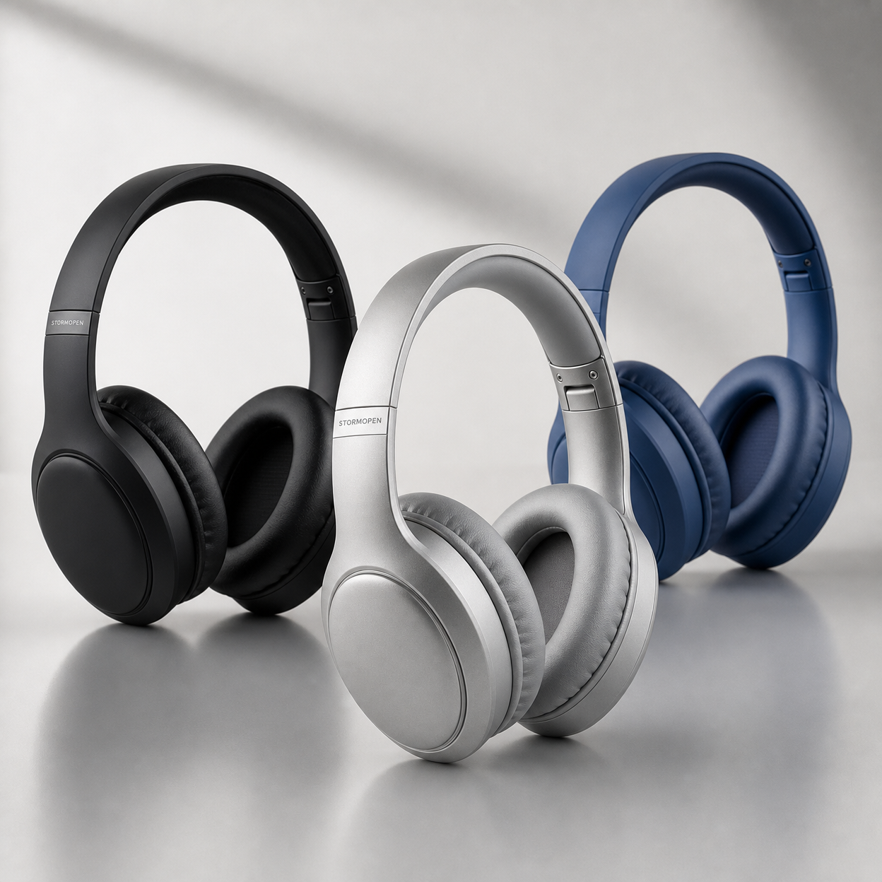 Stormopen NeckArc III — Around-Neck Retractable Cable Neckband Wireless Headphones